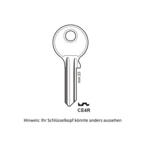 HÄFELE Türschloss & Vorhangschloss Ersatzschlüssel für Schlüsselserie H1 – H7274