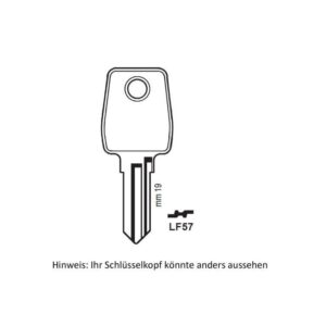 RENZ & EURO LOCKS Ersatzschlüssel für Briefkasten, Vorhangschloss, Türschloss, KFZ sowie Diebstahlsicherungen Schlüsselserie KB1 – KB500