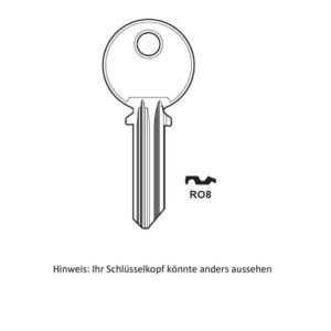 RONIS Ersatzschlüssel für Briefkasten, Möbelschloss, Dachbox – Skiträger & KFZ Schlüsselserie 119111 – 99999