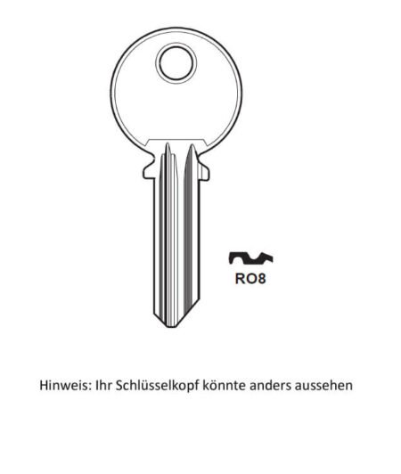 RONIS Ersatzschlüssel für Briefkasten, Möbelschloss, Dachbox – Skiträger & KFZ Schlüsselserie 119111 – 99999 – Bild 2